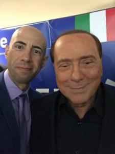 Antonio Piciaccia e Silvio Berlusconi